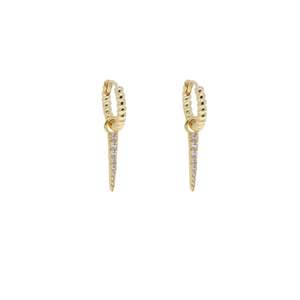 Earrings: Rayna Earrings | Gold