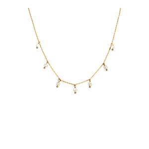 Necklaces: Pearl Multi Necklace | Gold