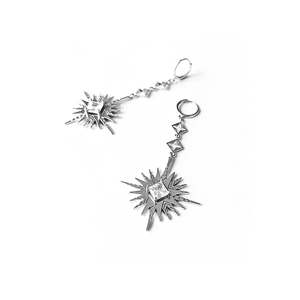 Byzantine Romance - Byzante x Solar Earrings | Silver