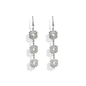 Starseed Collection: Starseed Mini Multi  Earrings | Platinum