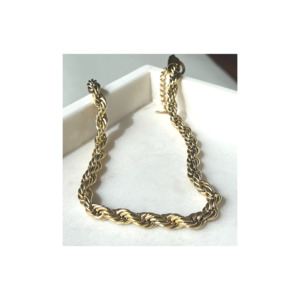 Into The Light: Into the Light- Rope Chain | Gold