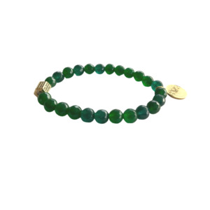 Lkd Classic: Beaded Bracelet  | Luxe Emerald