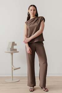 Loclaire: Eveline Pant - Chocolate