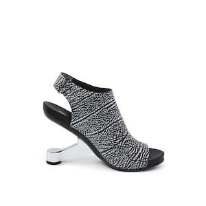 Eamz Bootie Sandal - Black & White
