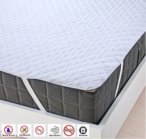 Mattress Protectors: Waterproof Quilted Flat Mattress Protector