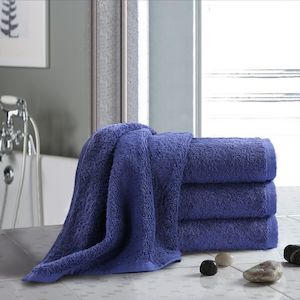 Luxury Navy Blue Towels