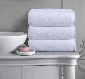 Towels: Luxury Range White Towels
