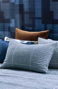 Quadrato Pillowsham Pair - Linen Boutique