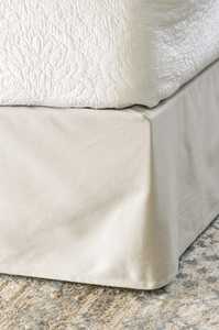 Oatmeal Valance Heavy Cotton Drill - Linen Boutique
