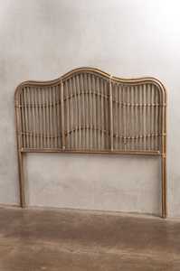 Products: Headboard CURVARE ANTIQUE GREY – Linen Boutique