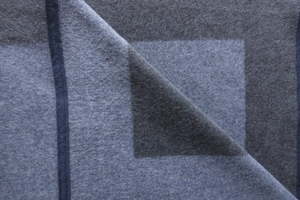 Products: Reversible Charcoal Smoky BlueThrow POSSIMO NZ Made – Linen Boutique