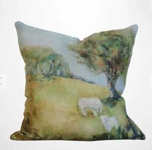 Linen Cushion Cornwall Park – Linen Boutique