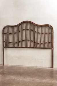 Headboard CURVARE BROWN WASH – Linen Boutique