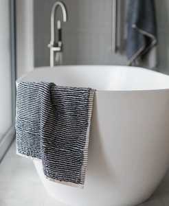 Luxury Organic Turkish MILAN Bath Mat - Linen Boutique