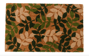 Door Mat Coir Botanical - Linen Boutique