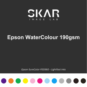 Premium Print Pack - Epson WaterColour 190gsm
