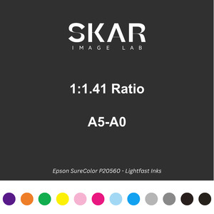 1:1.41 Ratio Prints (A5-A0) / Museum Grade Fine Art CANVAS