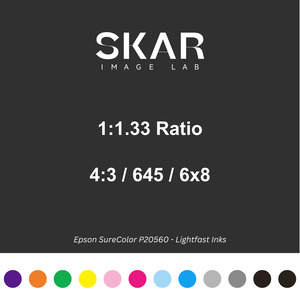 1:1.33 Ratio Prints (645/6x8/4x3) / Museum Grade Fine Art CANVAS