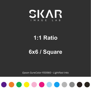 1:1 Ratio - Square / Museum Grade Fine Art CANVAS