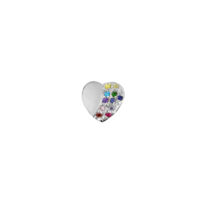 Charms: Rainbow Eternity Heart - Forever