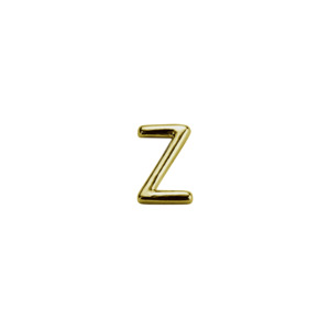 Gold Letter - Z