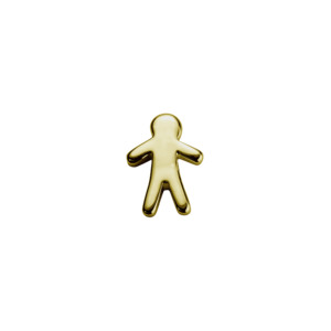 Gold Charms: Gold Stowaway Boy - Heroic