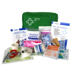Lone Worker/Vehicle First Aid Kit – Premium (Soft Pack)