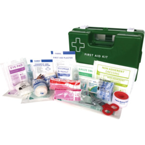 1-25 Person First Aid Kit Wall Mount Hard Kit