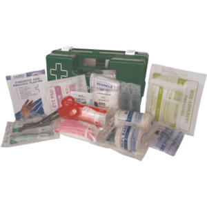 Products: 1-5 Person First Aid Kit Wall Mount hard kit
