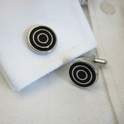 all: Spin the black circle cufflinks