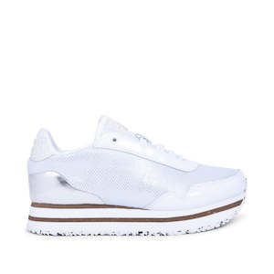 Sneaker: Woden Ella Patent Mesh