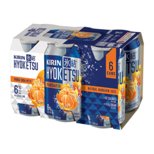 Products: Kirin Hyoketsu Mandarin 6% 330ml (6 Cans)