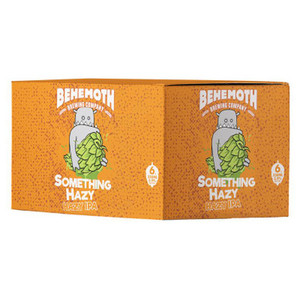 Products: Behemoth Something Hazy IPA 5.9% 330ml (6 Cans)