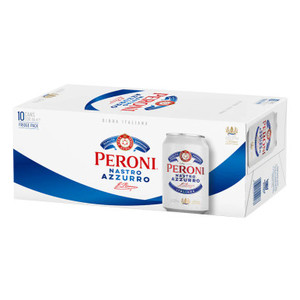 Products: Peroni 330ml (10 Cans)