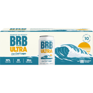 BRB Ultra Low Carb 4.2% 330ml (10 Cans)