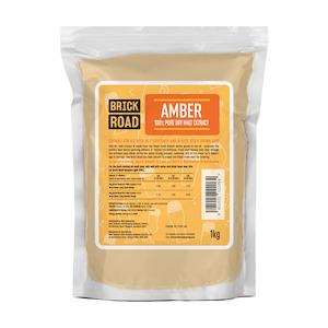 Products: Brick Road Amber Dried Malt Extract 1kg - Craft in-home
