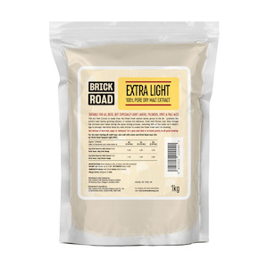 Brick Road Extra Light Dried Malt Extract 1kg - Craft in-home