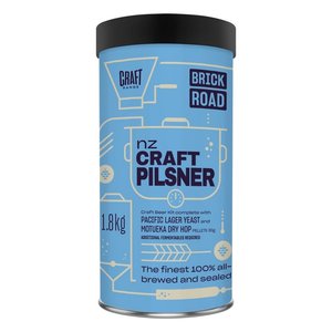 Products: Brick Road Craft NZ Pilsner - Craft in-home