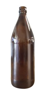 Amber Flip Top Glass Bottle 750mL - Craft in-home
