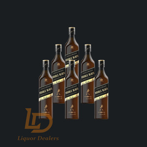 Blended: 6x Johnnie Walker Double Black 1 Litre (Case Deal)