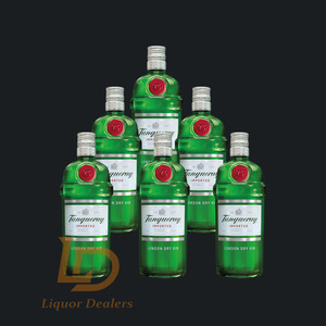 Gin: 6x Tanqueray 1 Litre (Case Deal)