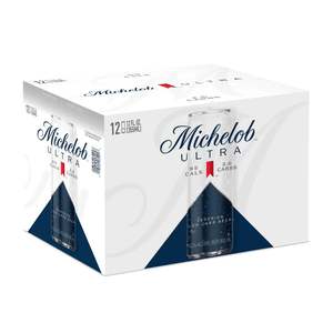 beer: Michelob Ultra 12pk 355ml Cans