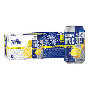 rtd: Kirin Hyoketsu Lemon 10pk 6% Cans