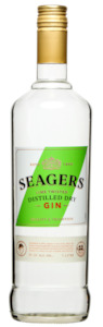 Gin: Seagers Lime Gin 1Ltr