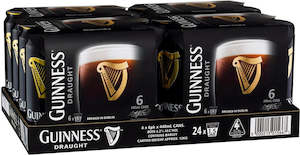 Bourbon: Guinness 6x440ml Cans