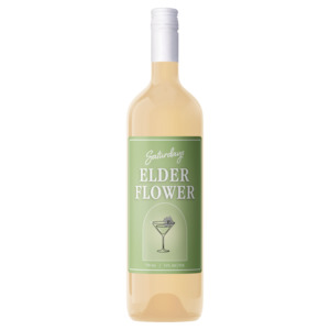 Spirits: Saturdays Elder Flower 750ml