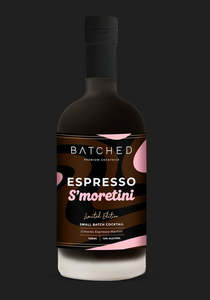 Liqueurs: Batched Esprsso Smore 725ml
