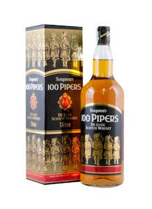 100 Pipers Scotch  Whisky 1ltr