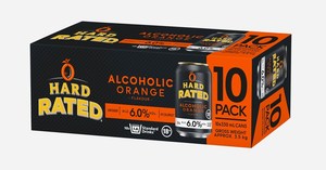 Rtd Ready To Drink: Hard Rated Orange 10x330C