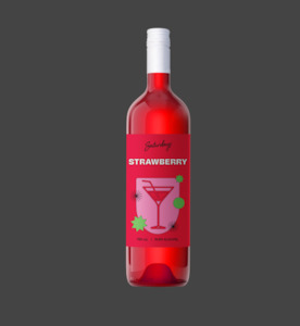 Liqueurs: Saturdays Strawberry  13.9% 750ml
